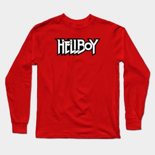 HELLBOY - letters white Long Sleeve T-Shirt